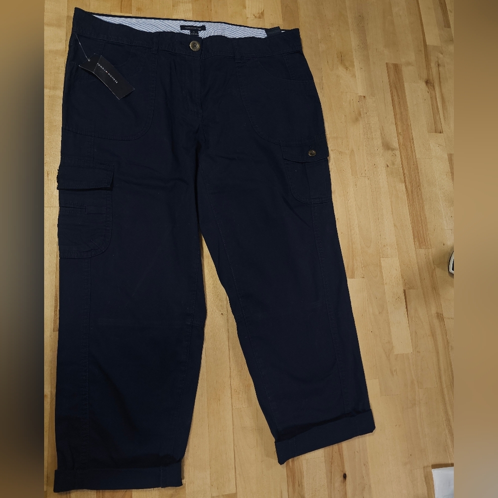 Tommy Navy Cargo Pants
